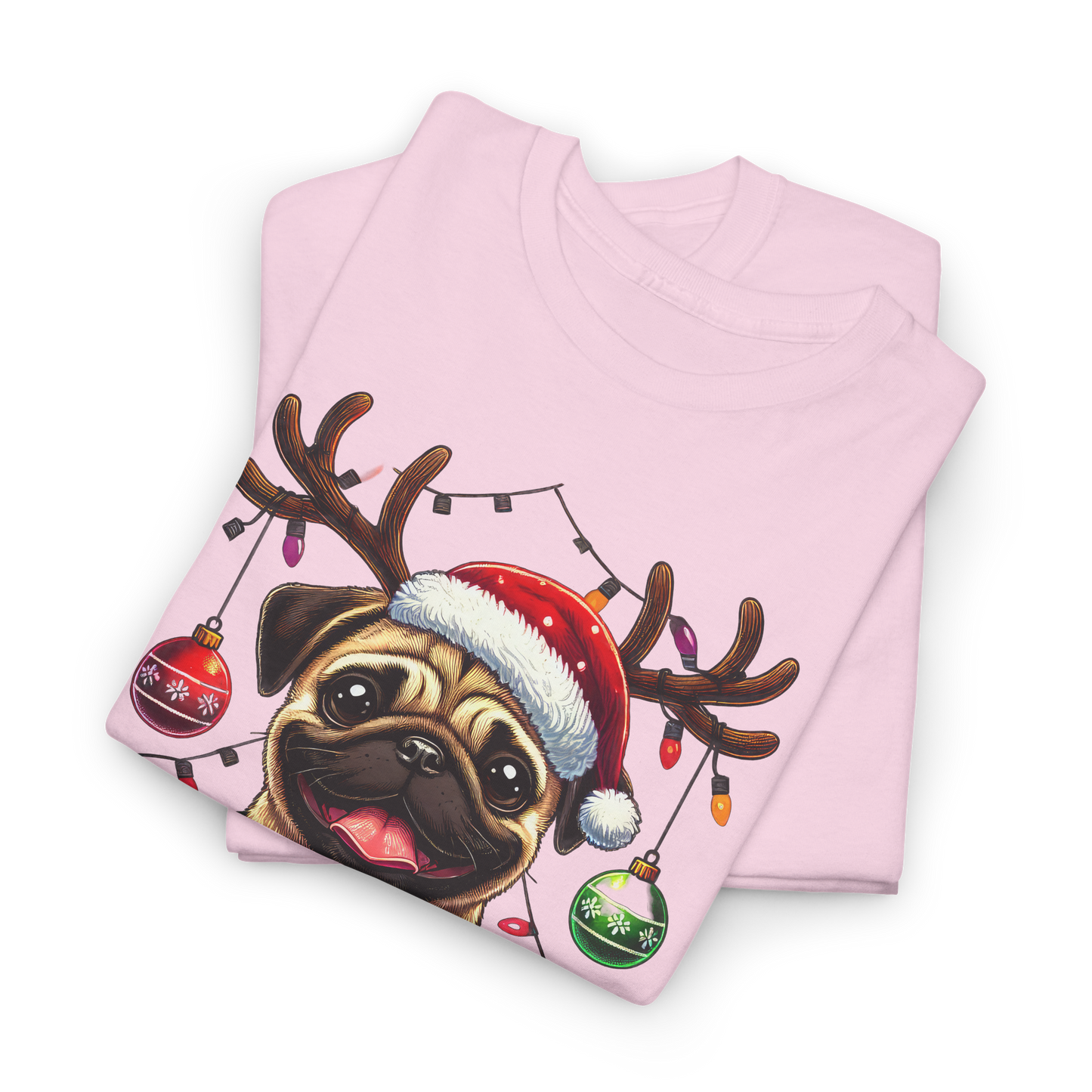 Pug Christmas Holiday Shirt