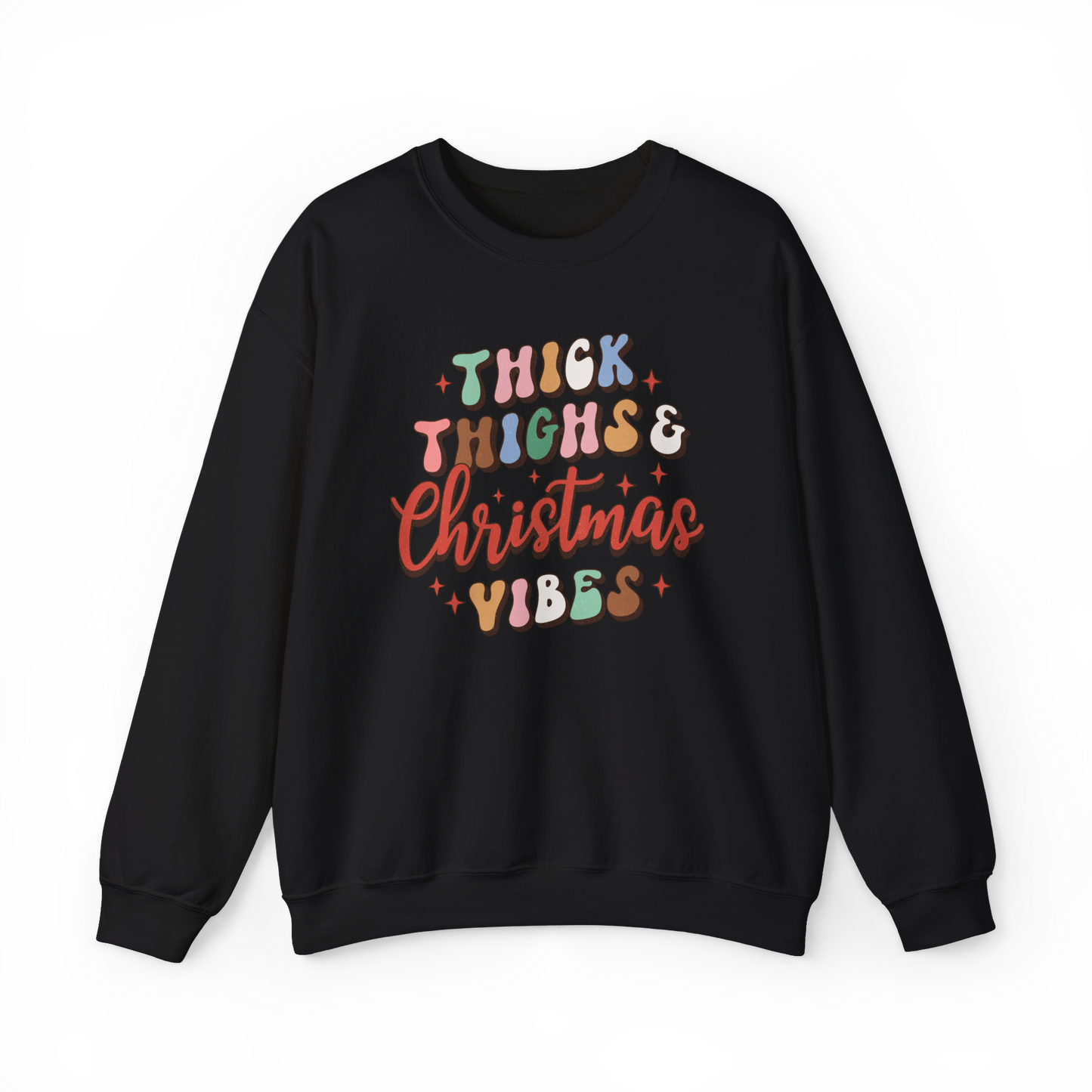 Thick Thighs and Christmas Vibes Shirt