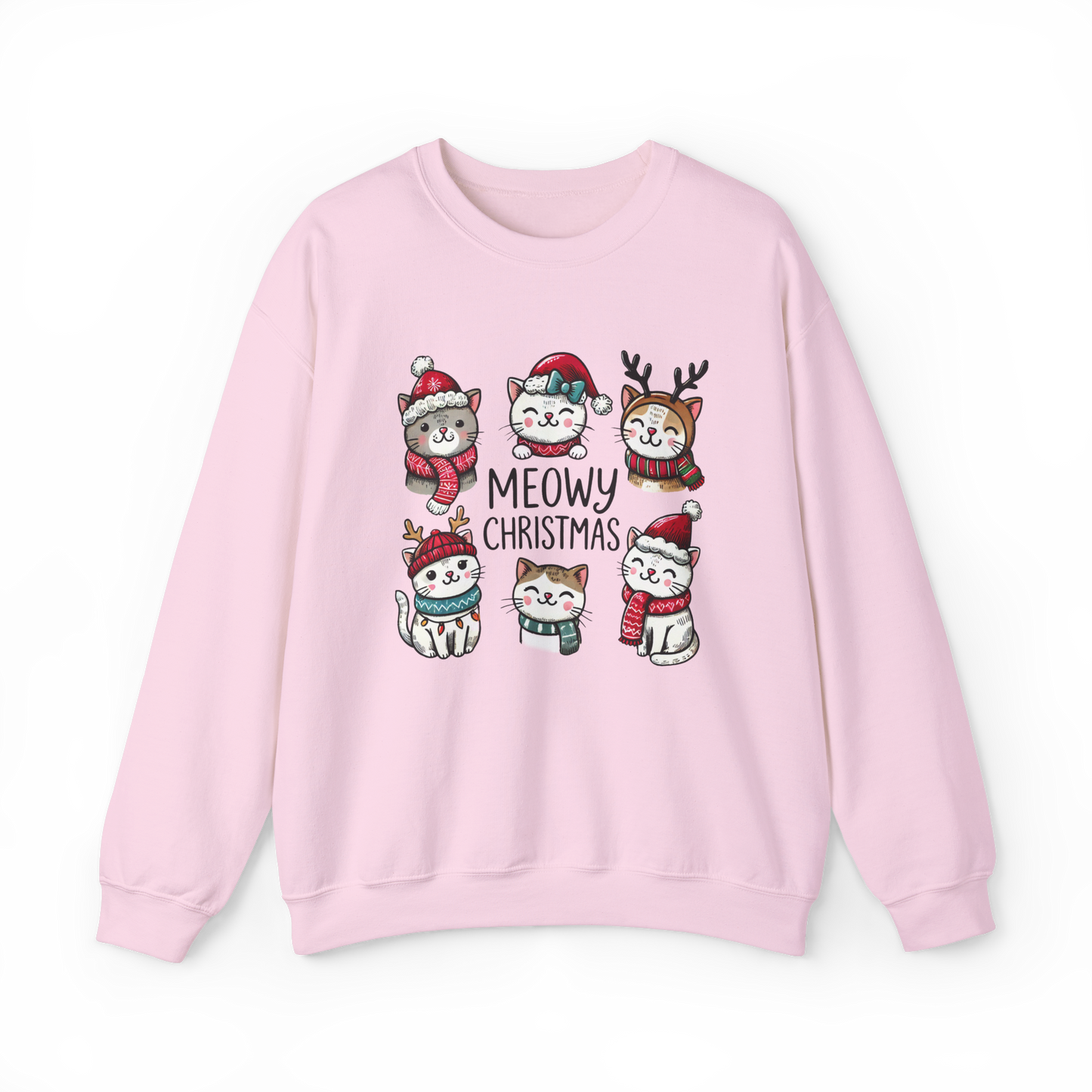 Meowy Christmas Cat Shirt