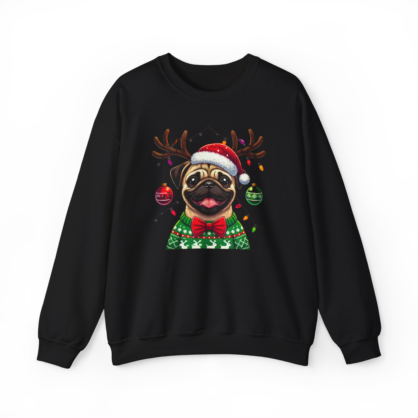 Pug Christmas Holiday Shirt