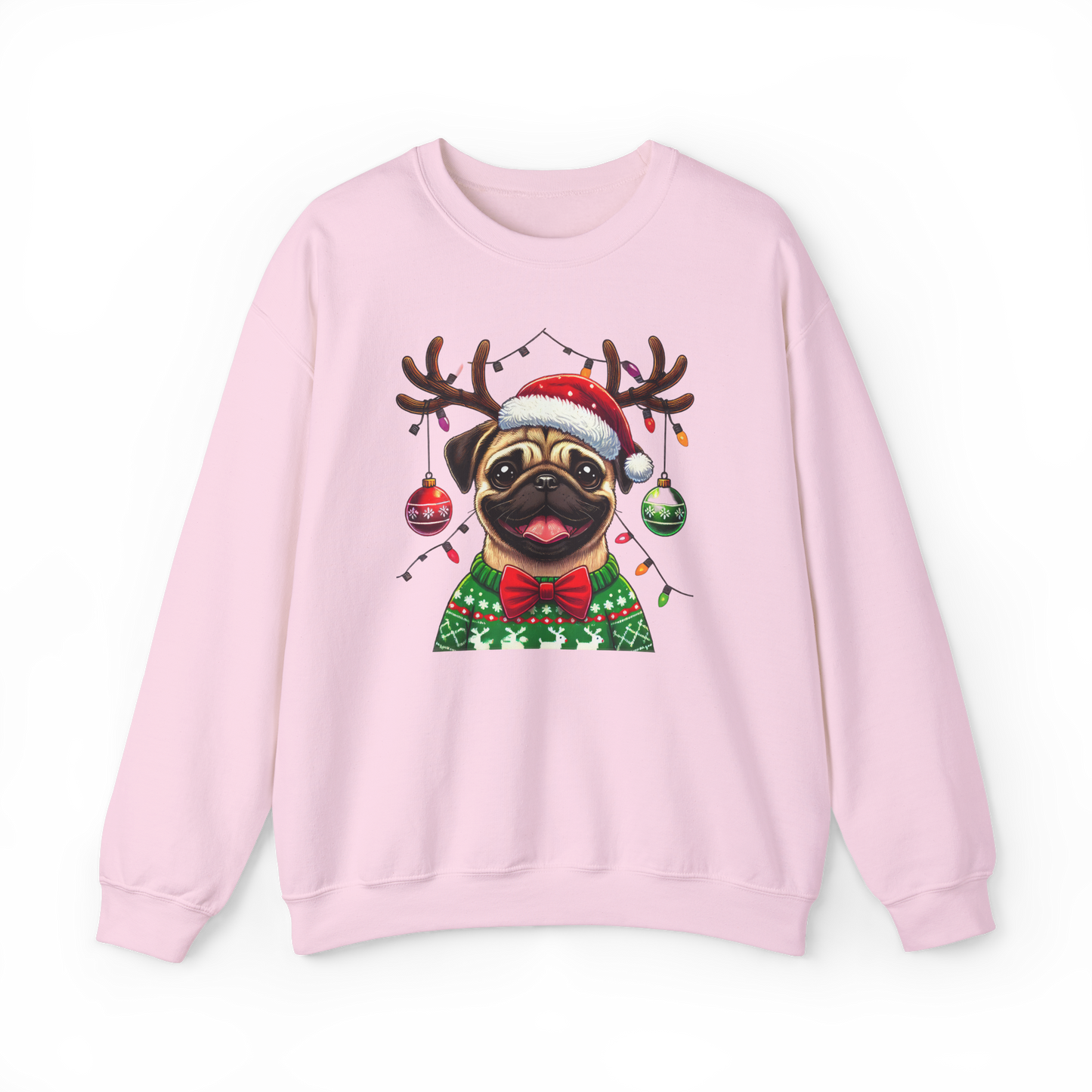 Pug Christmas Holiday Shirt