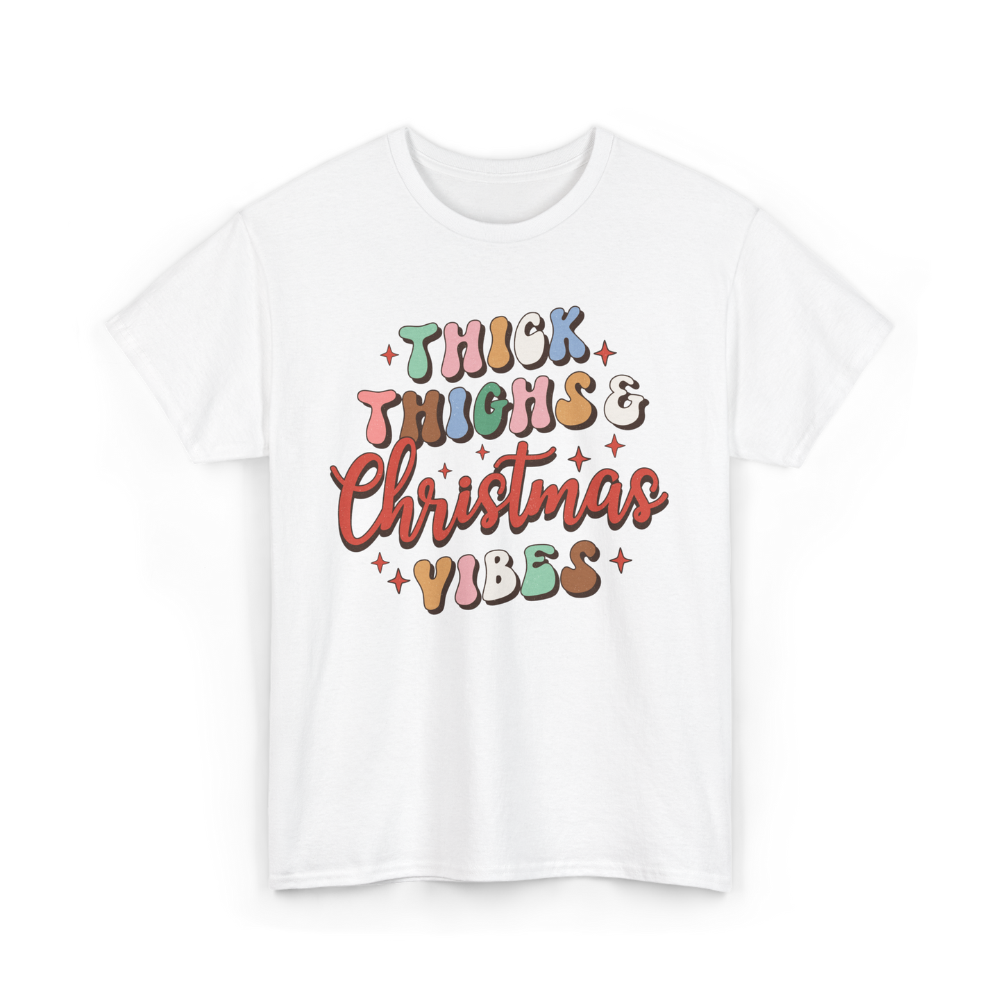 Thick Thighs and Christmas Vibes Shirt