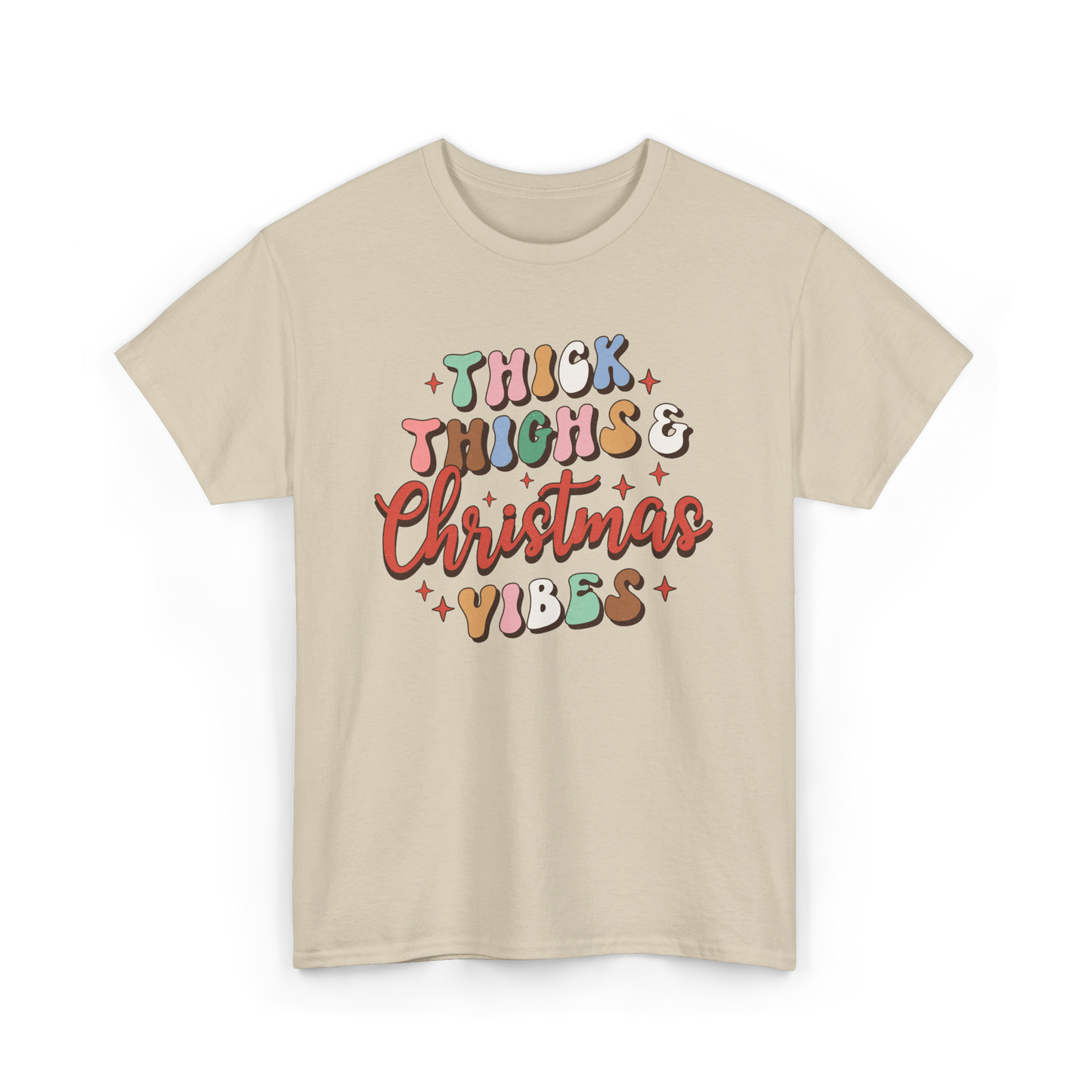 Thick Thighs and Christmas Vibes Shirt