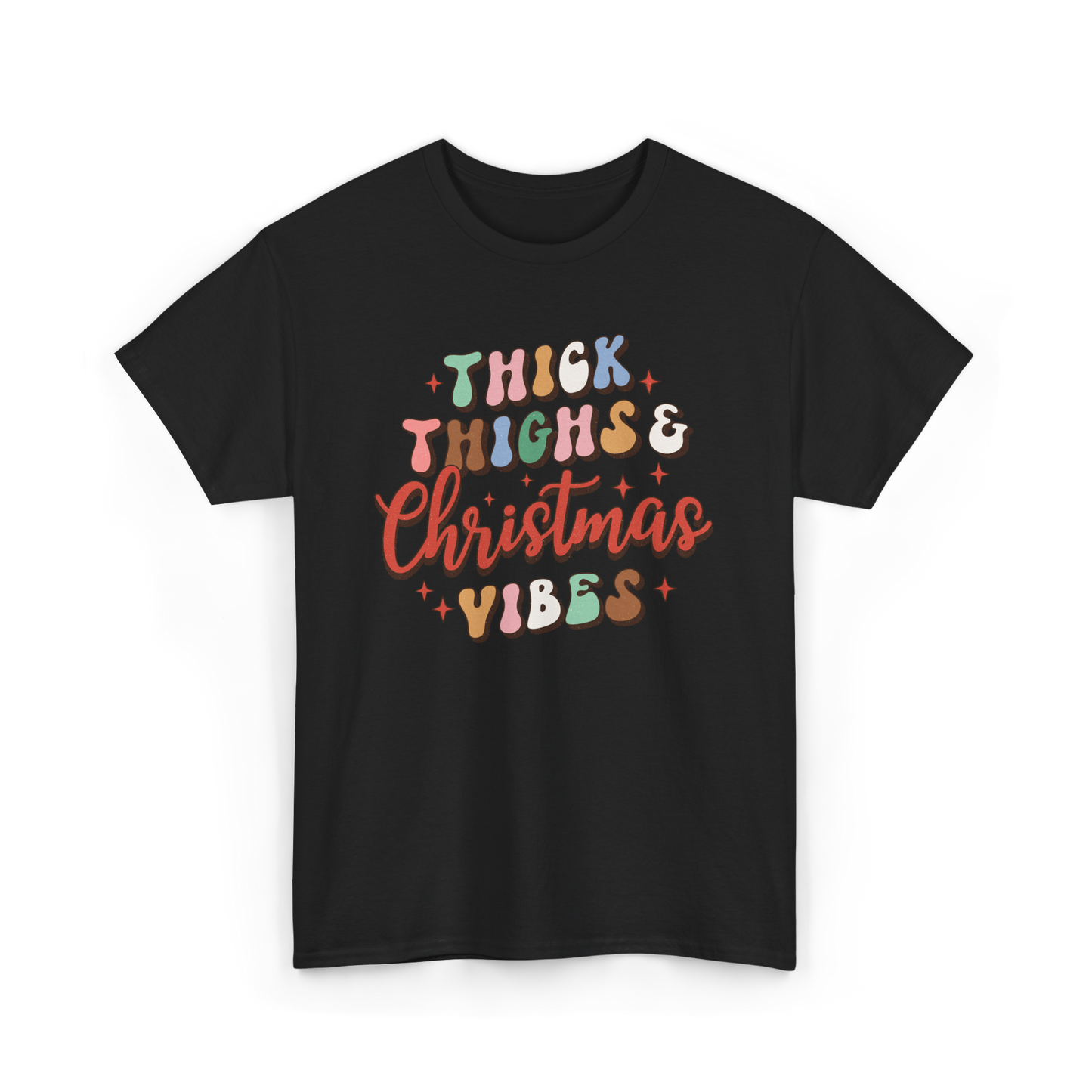 Thick Thighs and Christmas Vibes Shirt