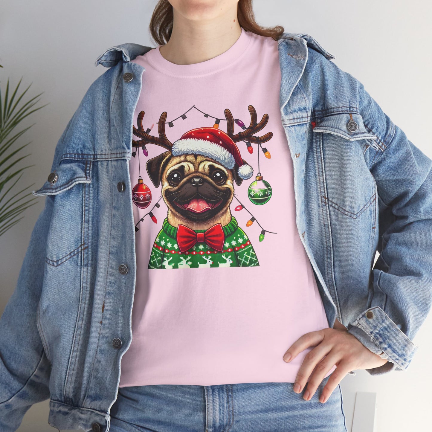 Pug Christmas Holiday Shirt