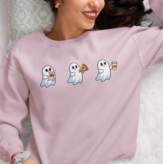 Ghostie Crew Neck Sweater // Select your own!