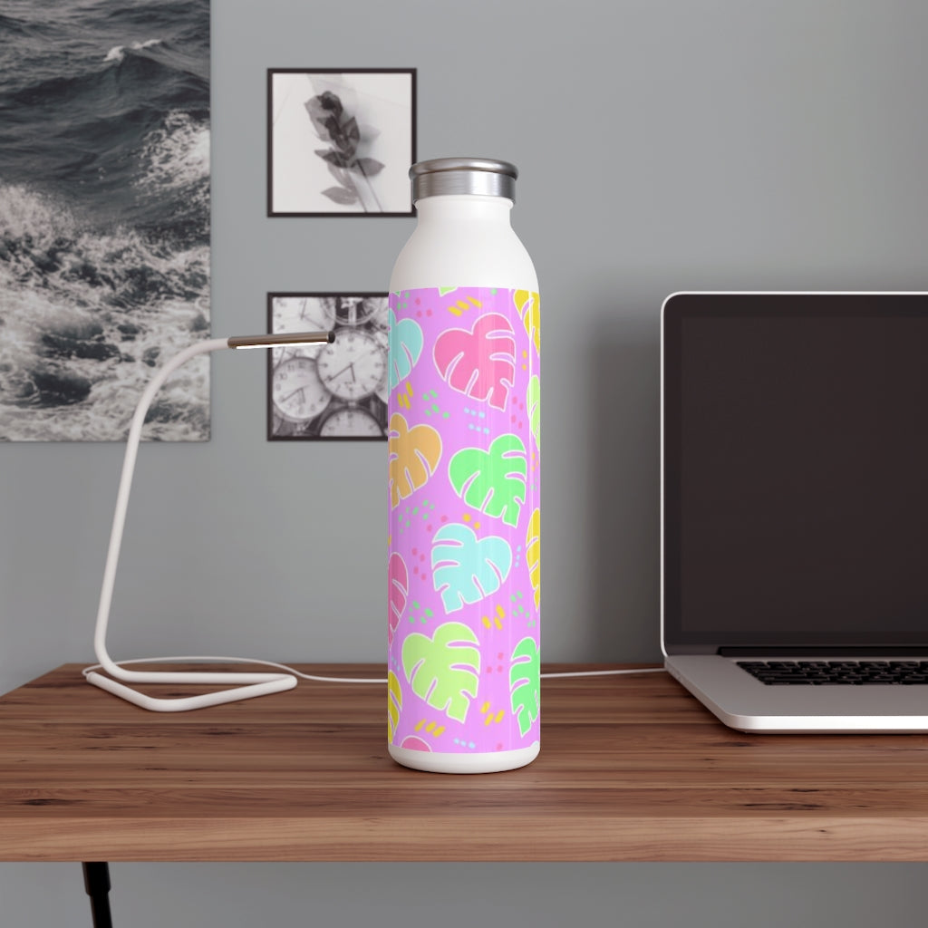 Monstera Confetti Water Bottle