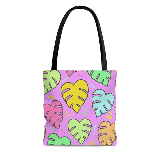 Monstera Confetti Tote - S, M, L