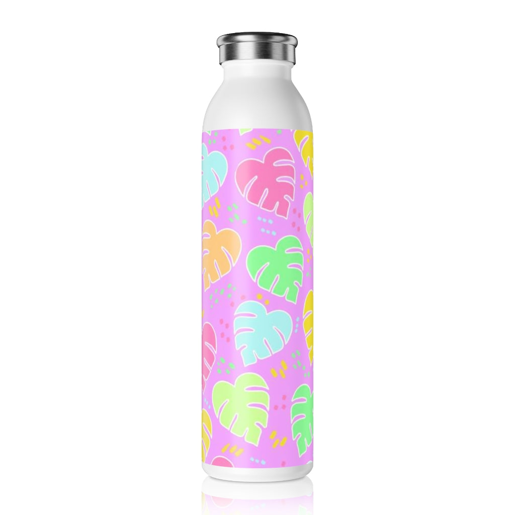 Monstera Confetti Water Bottle