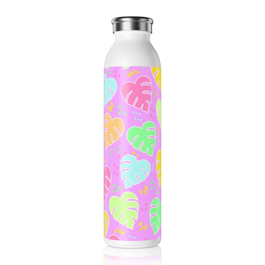 Monstera Confetti Water Bottle