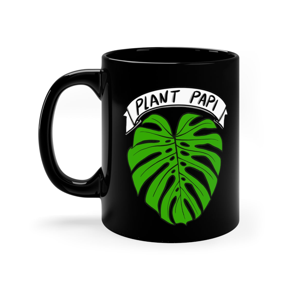 Plant Papi Mug - Black