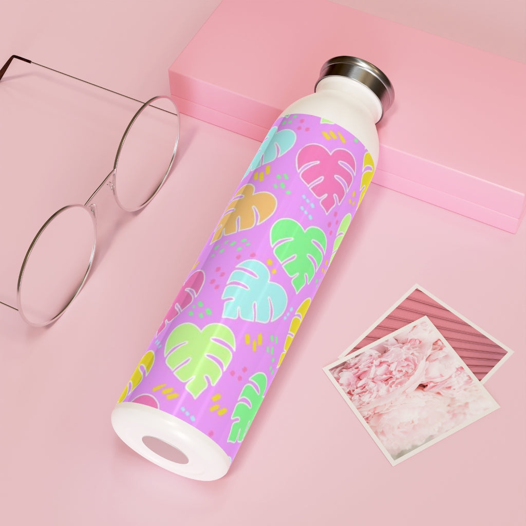 Monstera Confetti Water Bottle