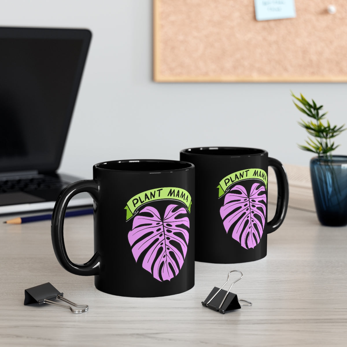 Plant Mama Mug - Black