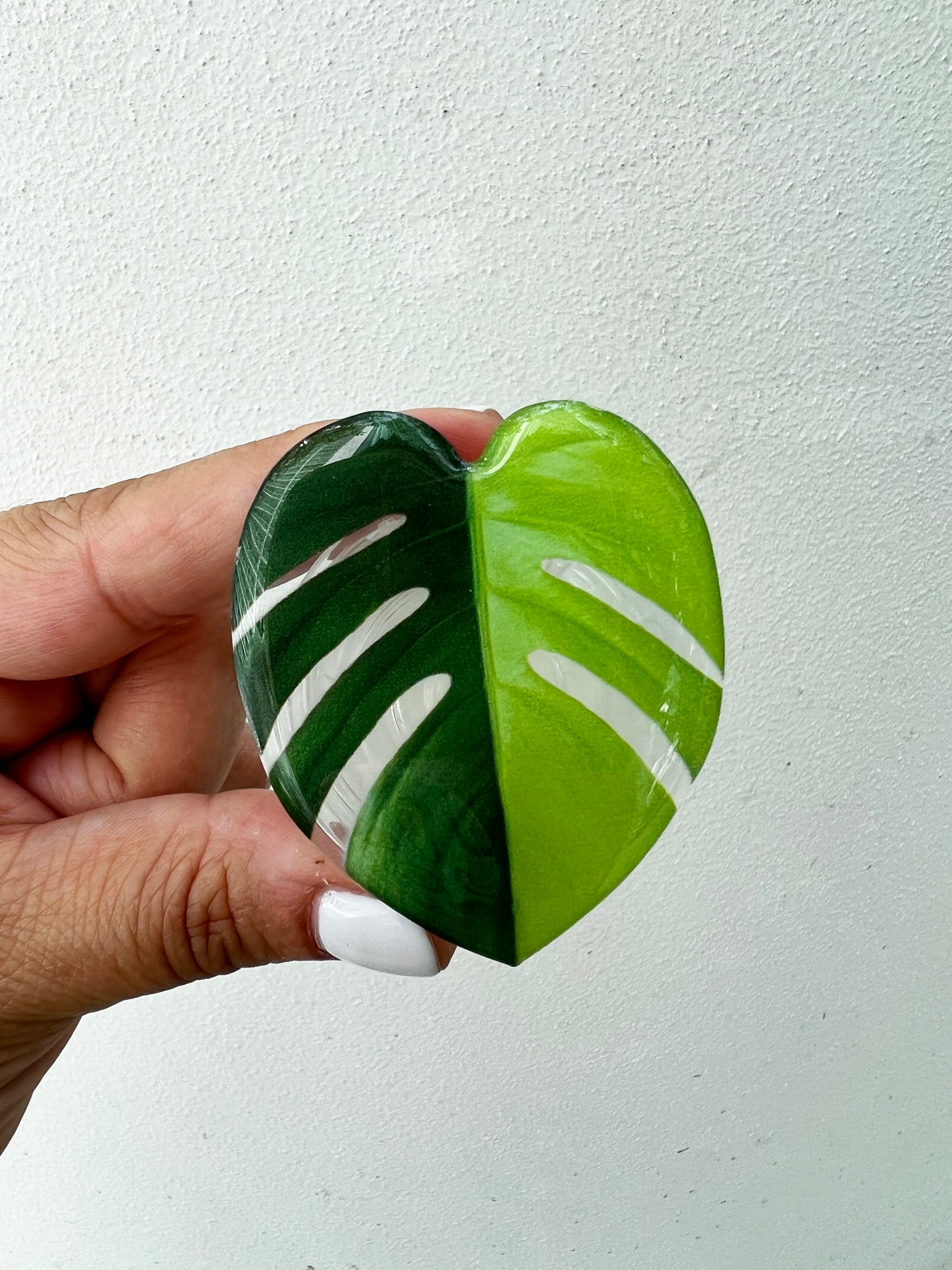 Monstera Aurea Leaf Phone Grip